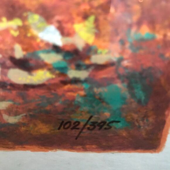 "Still Life with Lemon" by Dimitri Polak Serigraph - Picture 4 of 7